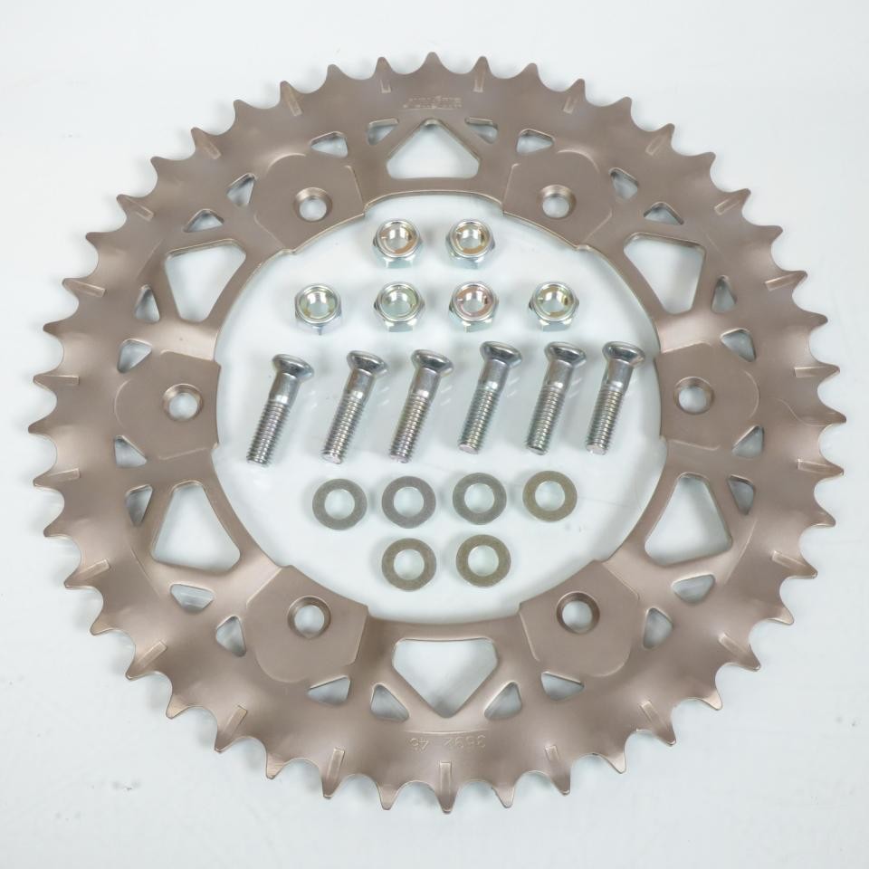 Couronne moto Sunstar 46 dents en acier haute résistance YZF