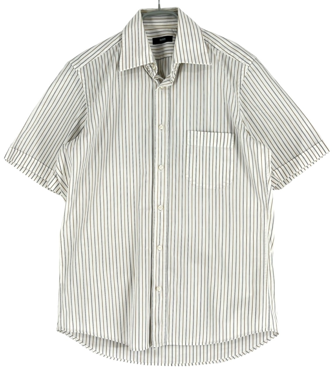 Hugo Boss Men Short Sleeve Formal Shirt Size S - 38 15