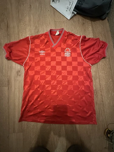 Nottingham Forest Shirt Not Match Worn 86/87