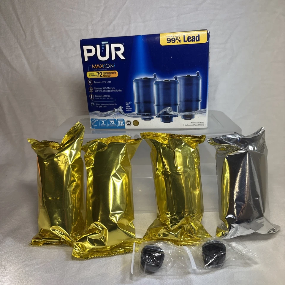 7 Pack RF9999 Faucet Mount Filter For ALL PUR/PUR PLUS Faucet Filtration Syst... - Image 2 of 2