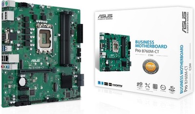 ASUS Pro B760M-CT-CSM Intel LGA1700(13th&12th Gen)mATX commercial motherboard,DD