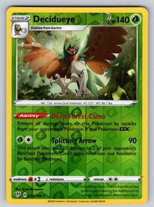 Decidueye 013/189 Darkness Ablaze Reverse Holo Rare