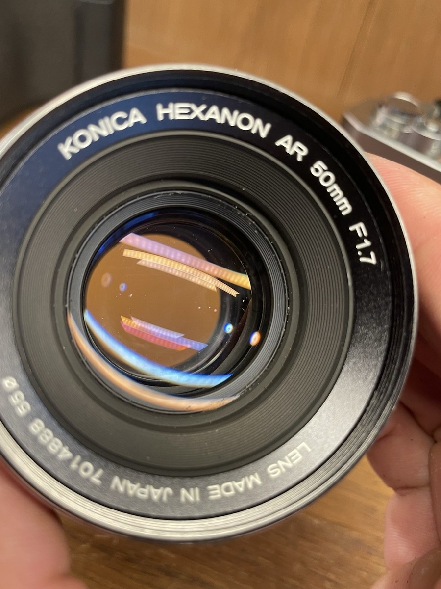 READ : Exc+5* Konica Autoreflex T3 Late Model Film Camera Hexanon