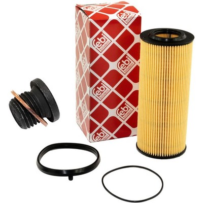 Ölfilter FEBI 38405 + Ölablassschraube für Audi A6 Porsche Cayenne VW Touareg