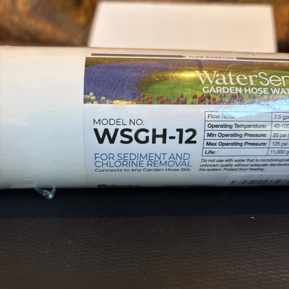WATER SENTINEL GARDEN HOSE WATER FILTER FOR SEDIMENT AND CHLORINE REMOVAL - Image 2 of 4