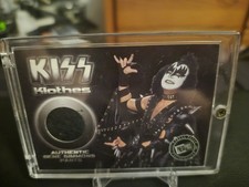 GENE SIMMONS 2009 PRESS PASS STAGE WORN PANTS 