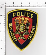 NEW JERSEY TRANS   COLLECTIBLE POLICE EMBROIDERED PATCH
