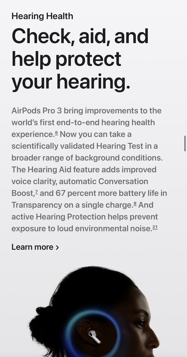 NEW SEALED W/ AppleCare+ Apple AirPods Pro 3 Heart Rate Sensor