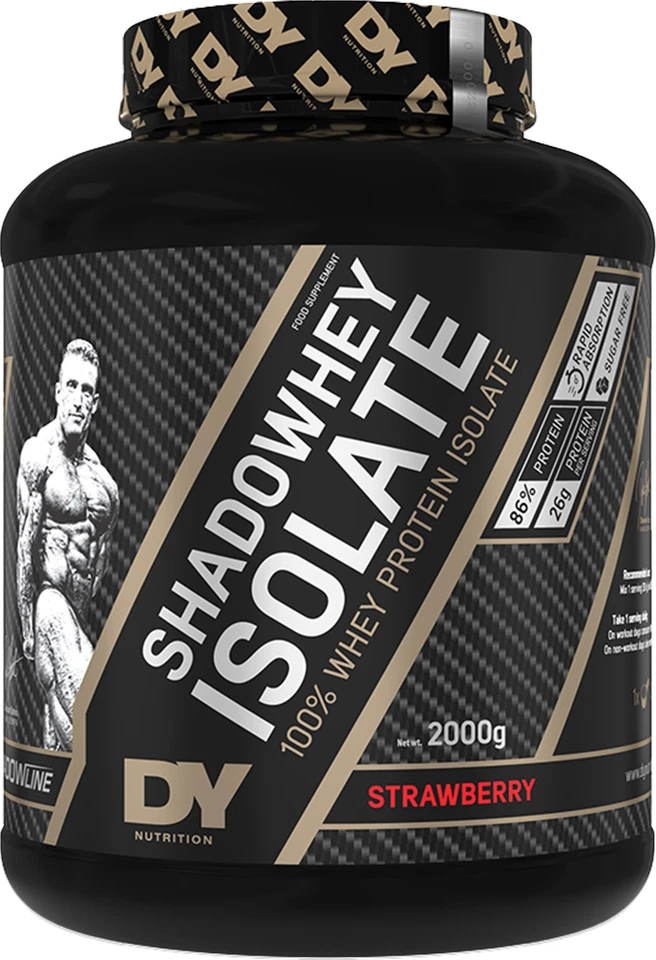 DY Nutrition SHADOWHEY ISOLATE 100% Whey Protein Isolat 2 kg Molkeneiweißisolat