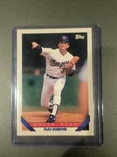 Topps 1993 Nolan Ryan Texas Rangers Baseball Card #700 Base Set