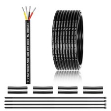 4 Conductor Electrical Wire UL 2464 22 AWG 4 Wire Cable Tinned 25FT 22 Gauge