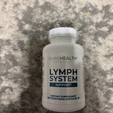 PUREHEALTH LYMPH SYSTEM, Lymphatic Drainage Supplement with Dandelion & Burdock