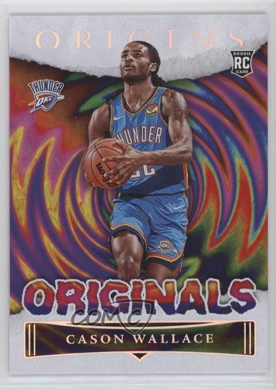 2023-24 Panini Origins Originals Cason Wallace #4 Rookie RC vv7