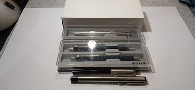 Parker, Restposten 7 Kugelschreiber, Füllfederhalter, Bleistifte, teilweise verpackt. ExC