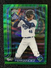 2025 Topps Pro Debut Chrome Jose Fernandez Green Wave #/99 Arizona Diamondbacks
