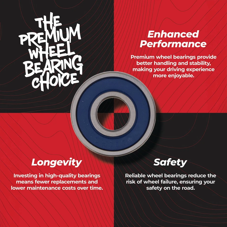 All Balls 25-1027 Wheel Bearing Kit Front For Honda XR100R 85-03 / XR70R 97-03 Foto 4 de 4