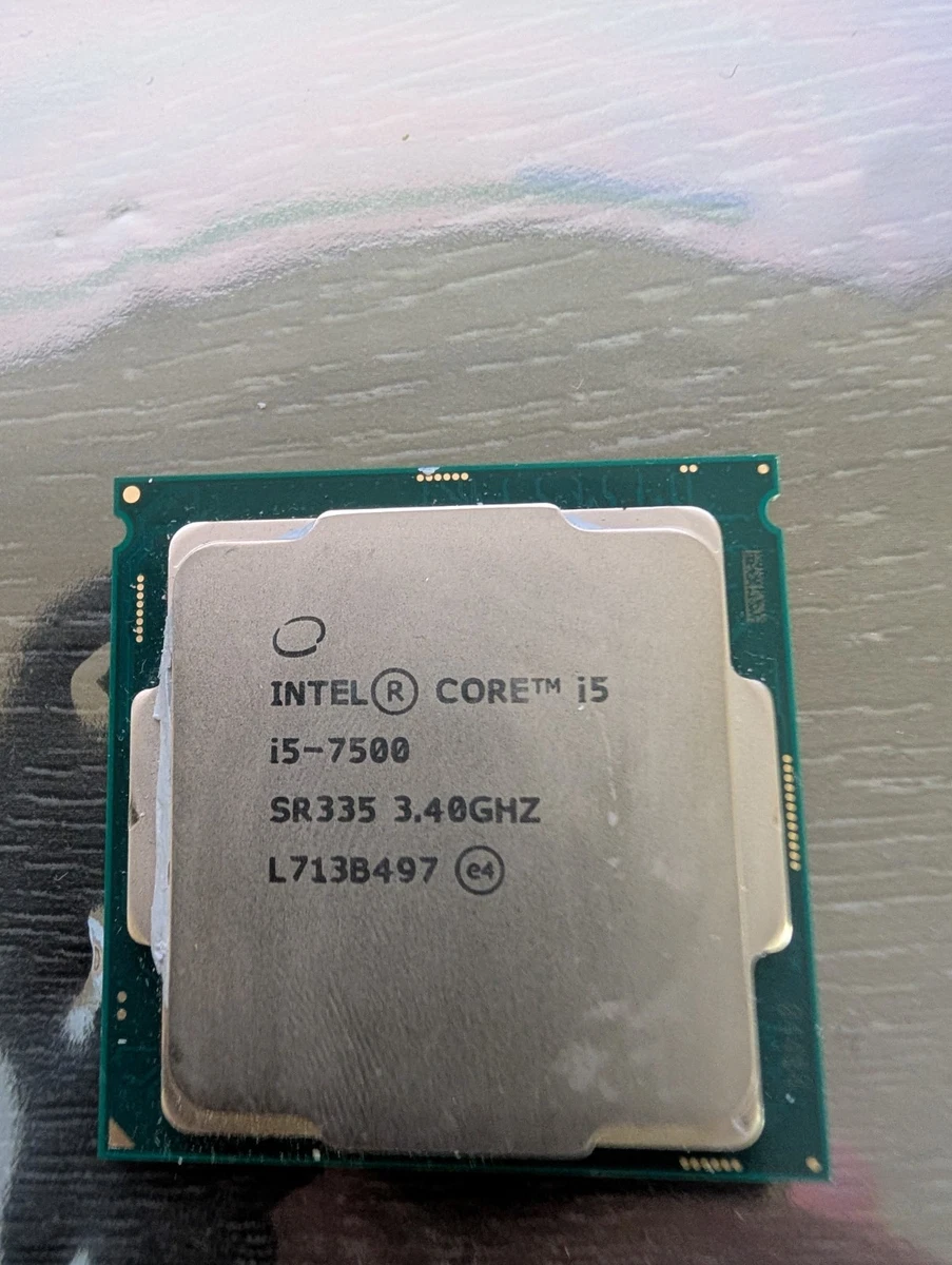 Intel Core i5-7500 Processor Model Computer Processors (CPUs) for
