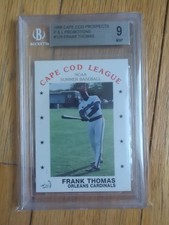 その他 1988 CAPE COD FRANK THOMAS BGS 9.5 GEM その他 1988 CAPE COD FRANK THOMAS BGS 9.5 GEM 1988 Cape Cod