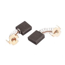 Pair 17 x 17 x 7mm Carbon Brushes Power Tool for Electric Hammer Drill Motor