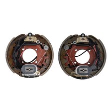 Pair Of 8k Electric Trailer Brake Assembly Kit - 8000 Lb Capacity - 12.25x3