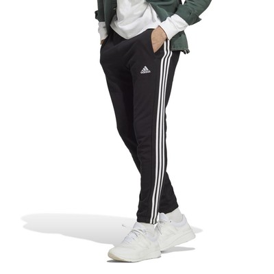 adidas Essentials French Terry Tapered Cuff 3-Streifen Herren Hose Jogginghose