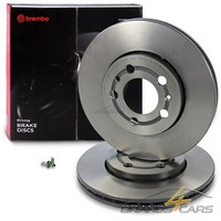 Brembo Coated Bremsscheiben 2 Stk Vorne FÜR Audi A1 8X A2 8Z A3 8L