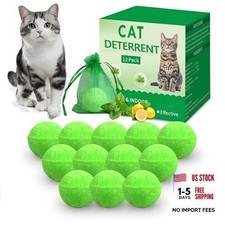 Pack Cat Deterrent Outdoor Indoor, Natural Deterrent for Yard, Keep Cat Away 12
