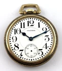 Waltham Crescent St. Antique 21J Mechanical Pocket Watch  15062828  RUNS!