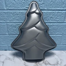 Bakers Secret Nonstick Christmas-Tree Holiday Cake Pan Mold