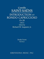 Camille Saint-Saens | Introduction Et Rondo Capriccioso, Op.28 | Taschenbuch