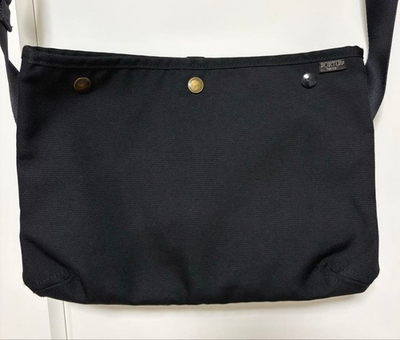 #ad #ad PORTER Musette Sacoche Shoulder Bag Black $106.77