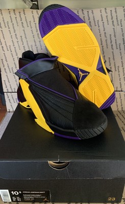 purple jordans gold jumpman