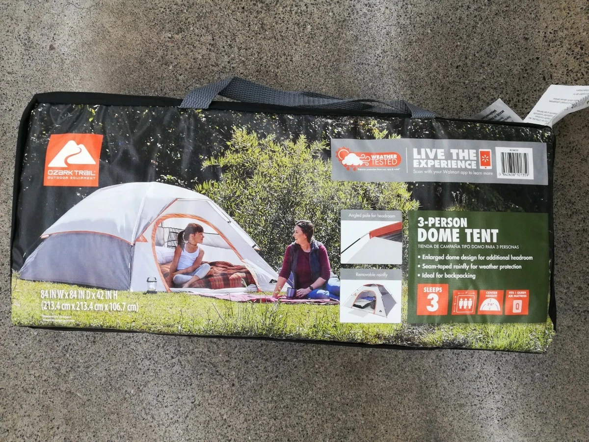 3 person online tent ozark trail