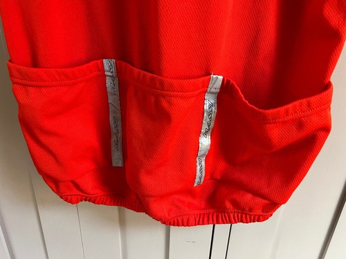 Camiseta de ciclismo Casa Masferrer Massi vintage para hombre | Roja/Negro | Grande | - Imagen 4 de 8