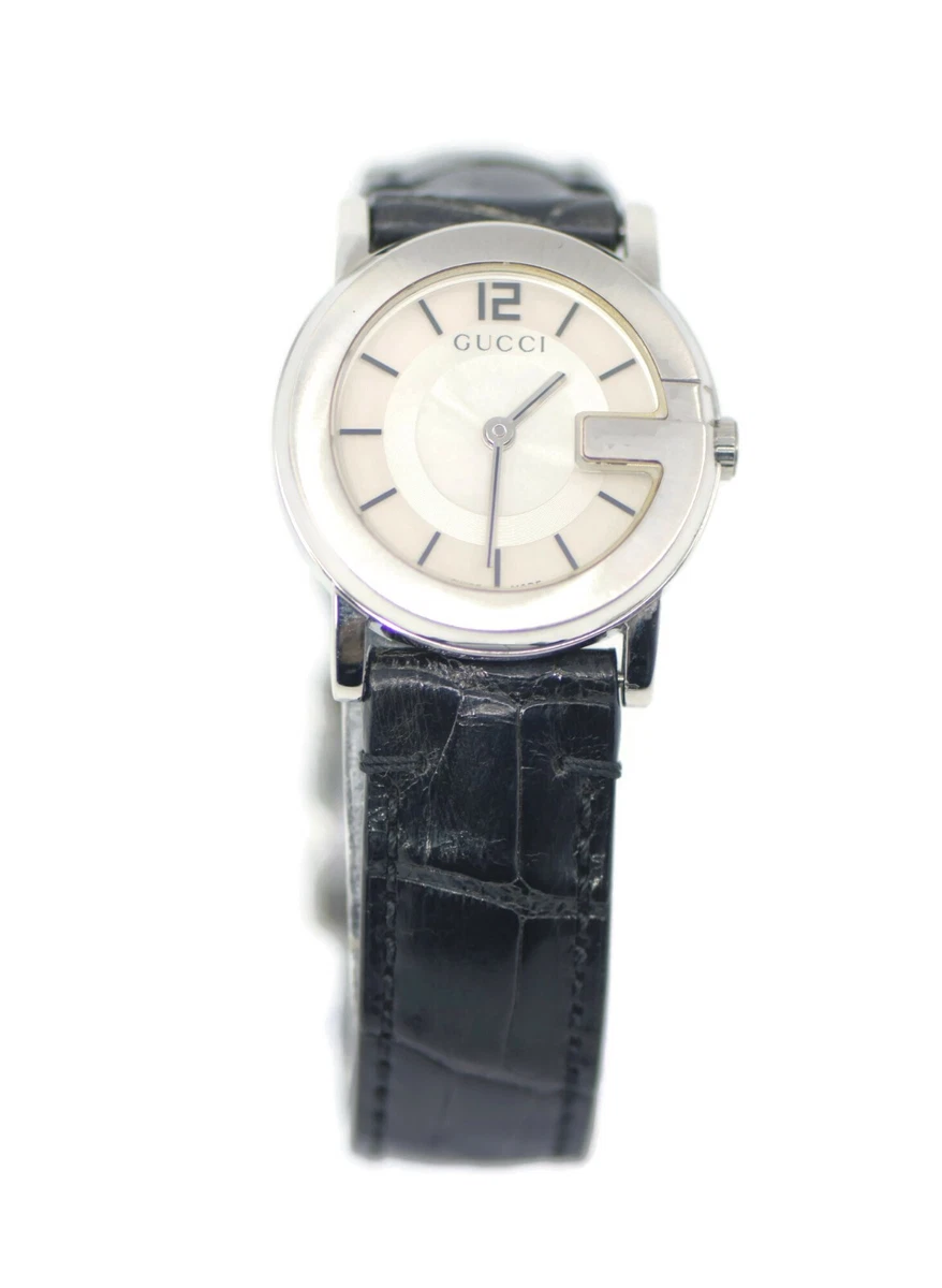 Gucci G Round 101L Stainless Steel Watch YA101506 | eBay
