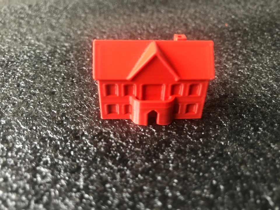 Custom Monopoly House & Hotel Set - Improved Design with Interlocking Houses - Image 3 of 4