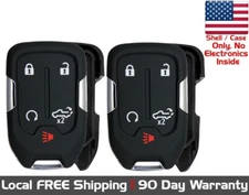 2x New Replacement Proximity Key Fob SHELL / CASE for Select GM GMC Vehicles
