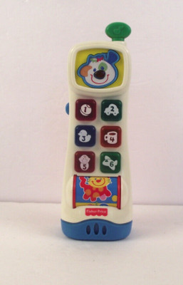 Vintage 1999 Mattel Talking Educational Phone-Lights And Sounds (F-46)