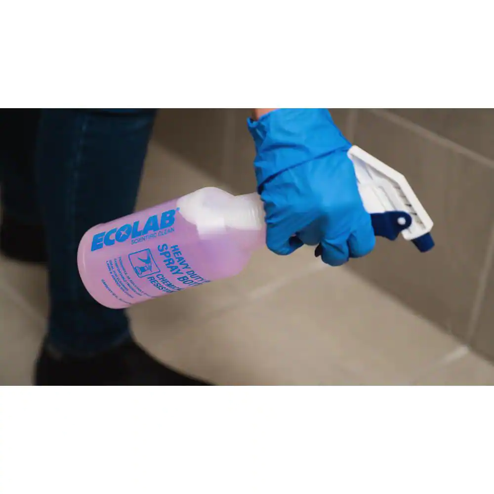 Ecolab Heavy Duty Pro Spray Bottle 32 Oz Chemical Resistant HighOutput