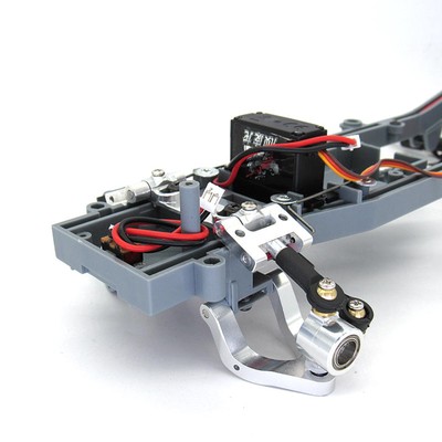 Metal Upper Lower Swing Arm Steering Cup Upgrade Parts for WPL D12 RC Car Models