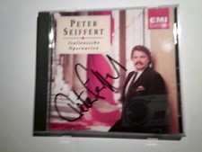 CD EMI - Arie D'Opera Italiane - Signed By Peter Seiffert
