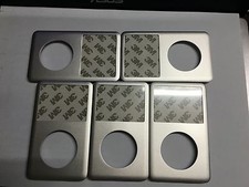 5pcs silver Front Cover housing faceplate for iPod Classic 80GB 120GB 160GB