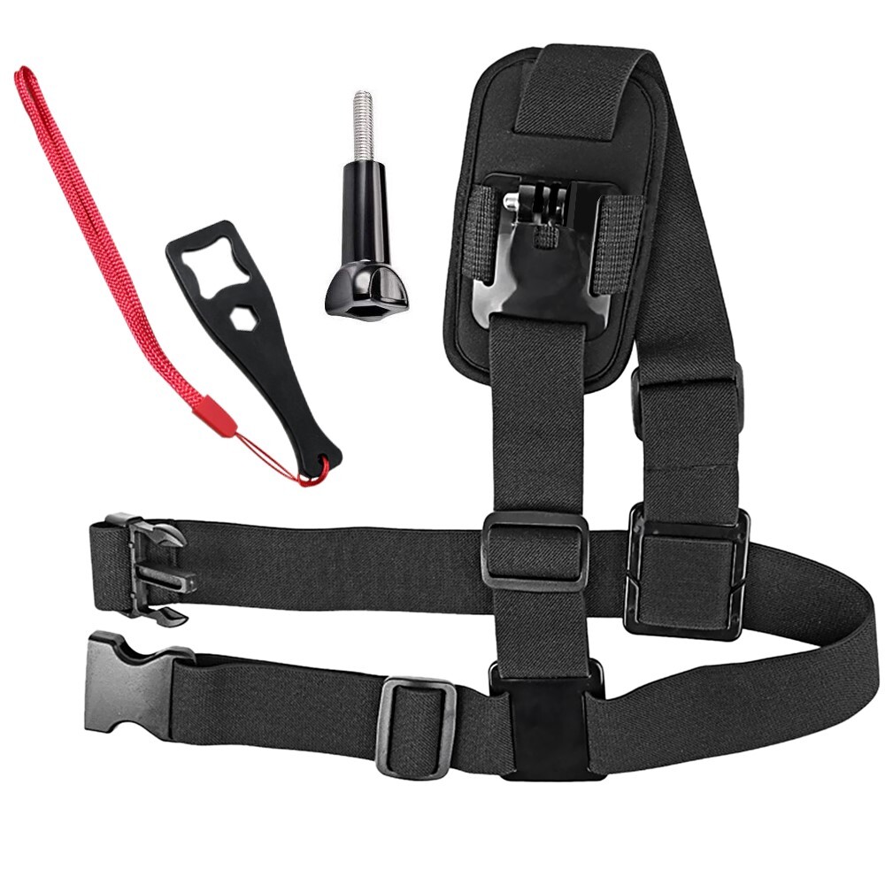 Portable Shoulder Strap Mount Kit for GoPro Android Action Cameras  -image