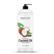 Fractionated Coconut Oil - Relaxing Massage Oil, Liquid Carrier Oil for Diluting