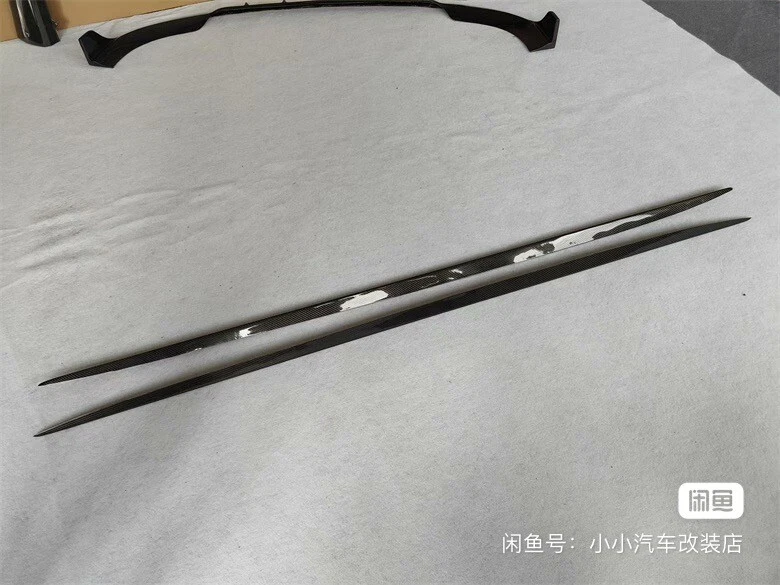 APTO PARA MERCEDES BENZ AMG GT50 GT53 GT63 FIBRA DE CARBONO FALDONES LATERALES LAP Foto 3 de 4