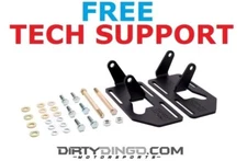 73-87(91) Gen 5 LT 2WD Chevrolet Adjustable Swap Mounts Powder Coat DD-4500C-PC