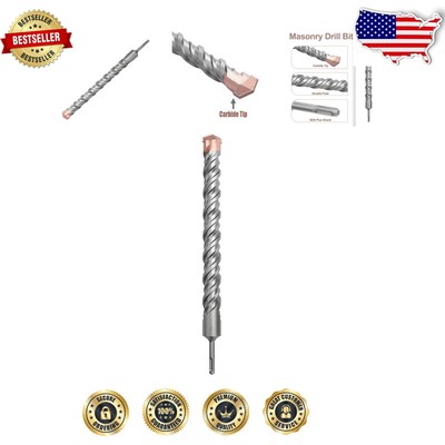 Efficient 1-3/16 x 18 Inch SDS Plus Drill Bit - Ideal for Masonry & Construction
