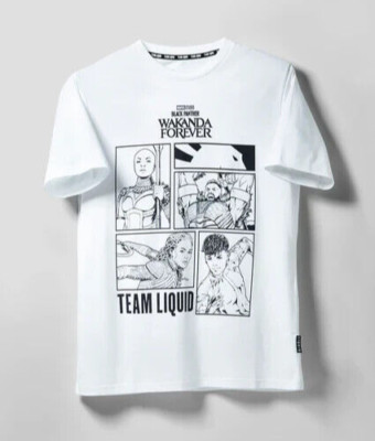 Team Liquid x Marvel Black Panther ''Wakanda'' Adult T-Shirt Size L