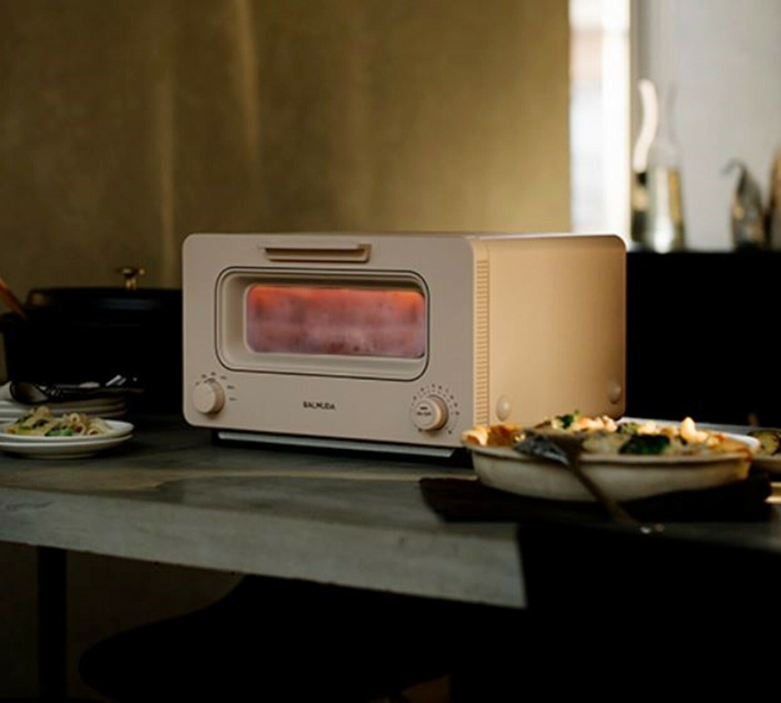 BALMUDA 2021 The TOASTER Premium Modern Classic K05BBG Beige 220V