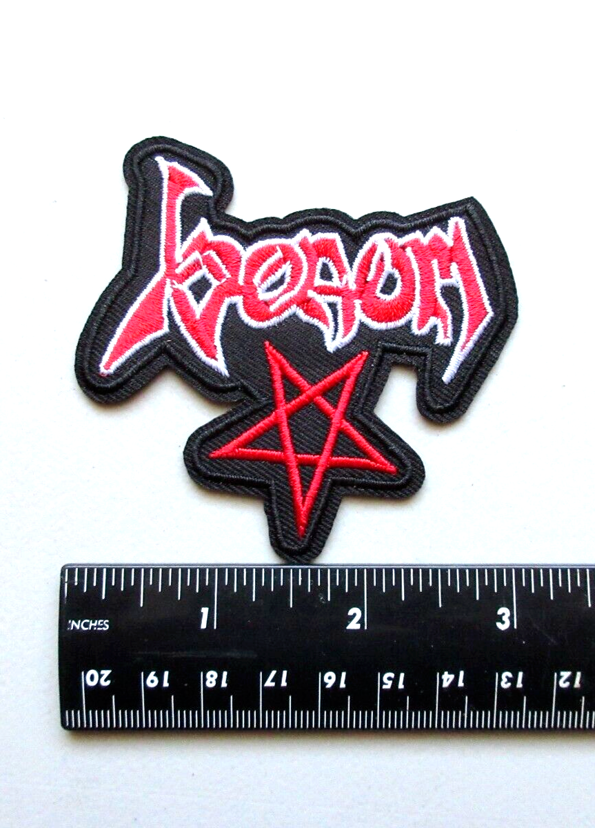🔥VENOM HEAVY METAL BAND MUSIC BATTLE JACKET VEST HAT EMBROIDERED IRON ON PATCH